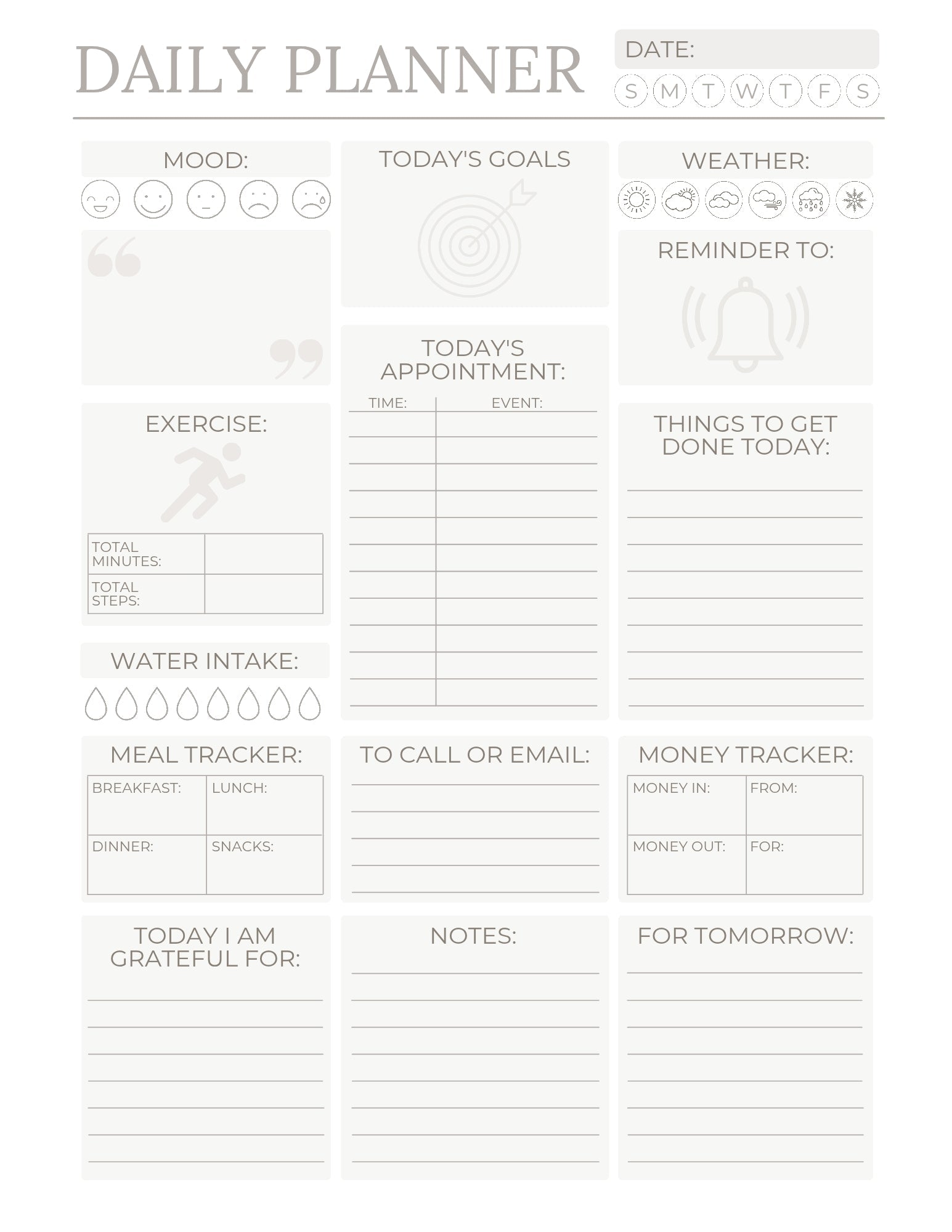 Savings & Budget Trackers