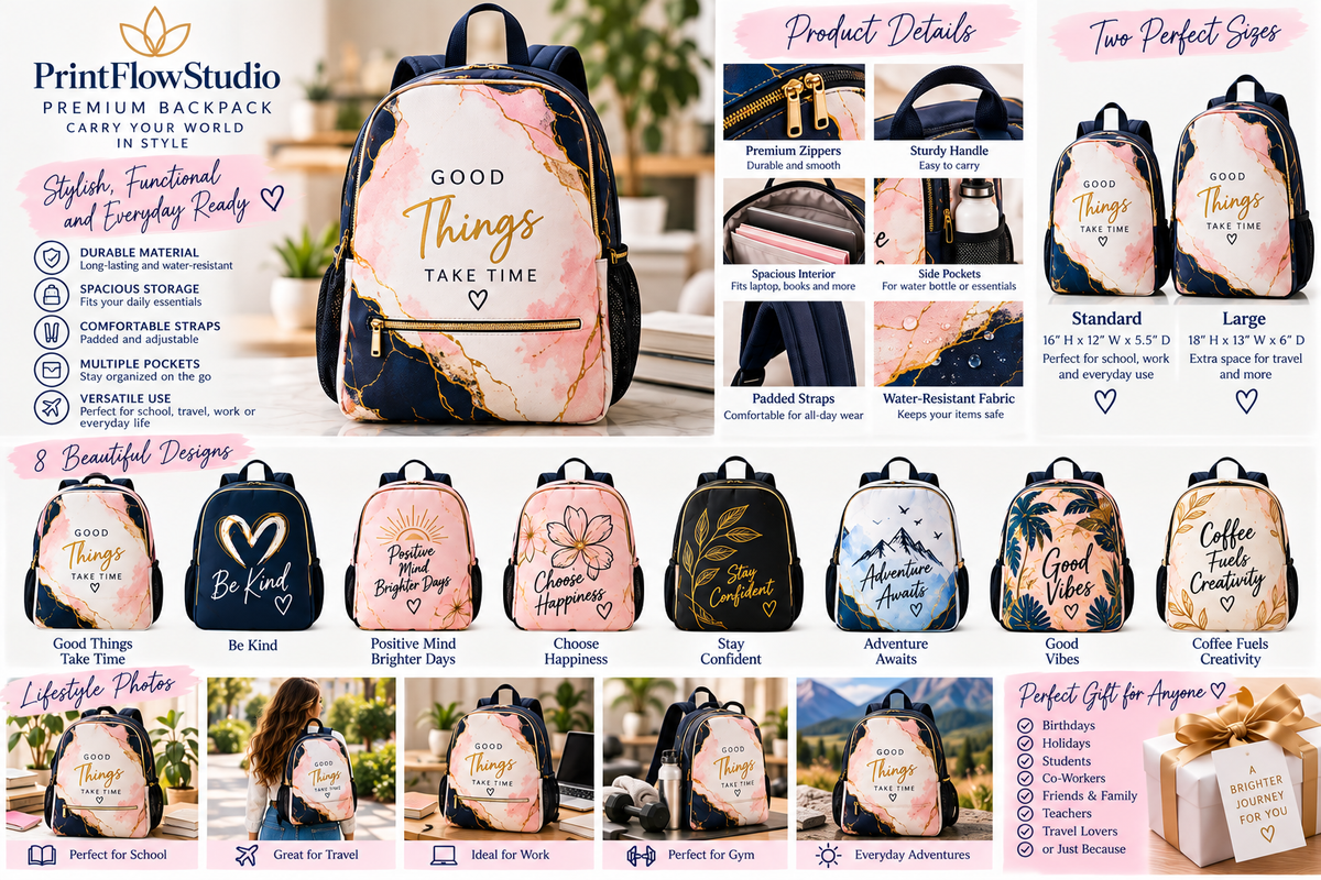 Bags, Travel & Tech Accessories – PrintFlowStudio physical products