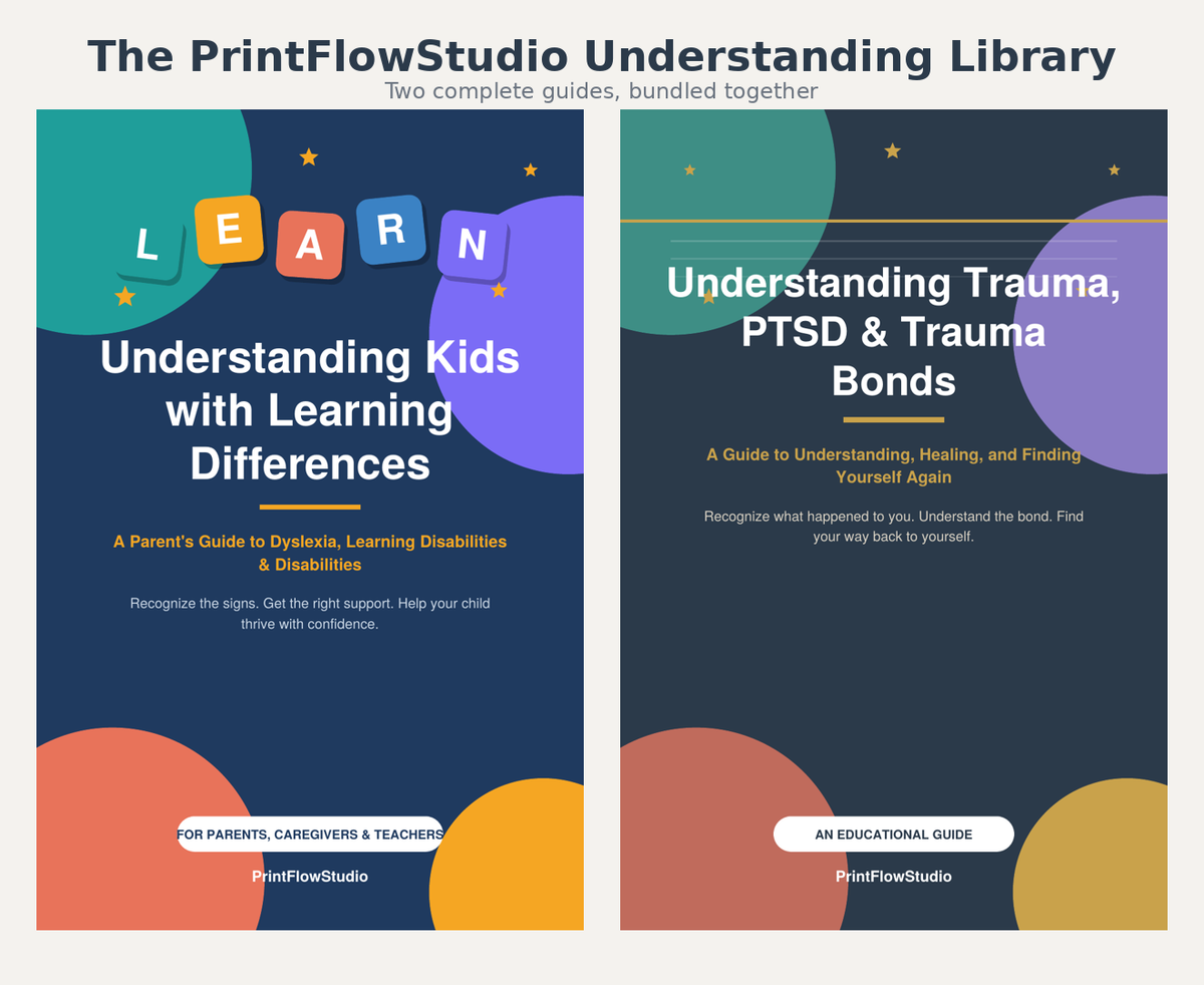The PrintFlowStudio Understanding Library — Digital Bundle (2 Guides)