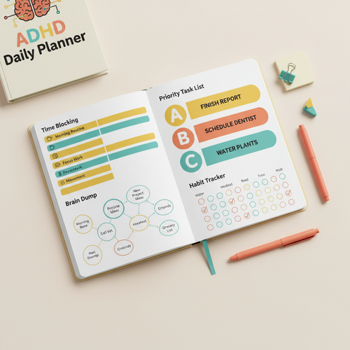 ADHD Daily Planner