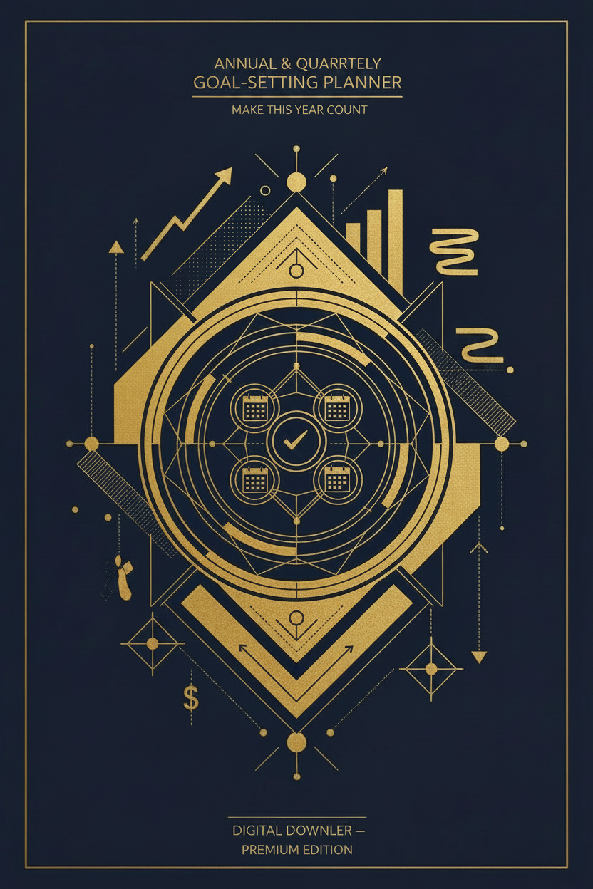 Annual & Quarterly Goal-Setting Planner