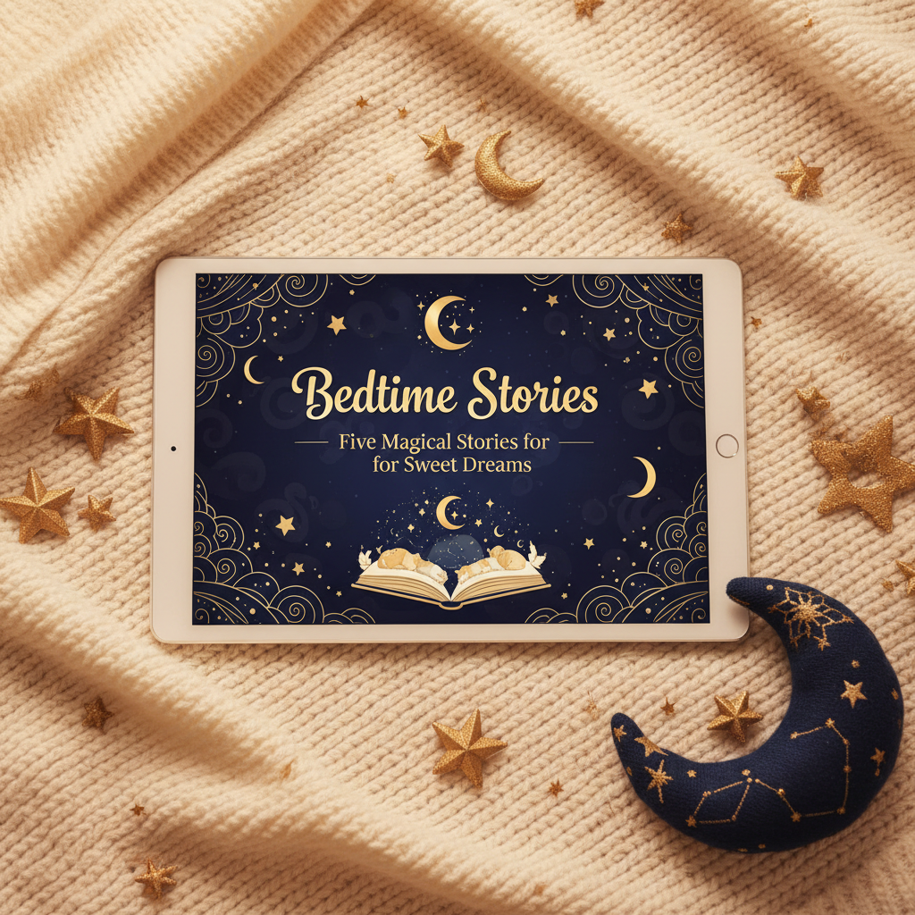 Bedtime Stories Ebook Bundle Mockup