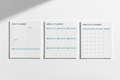 Daily Weekly Monthly Planner Bundle