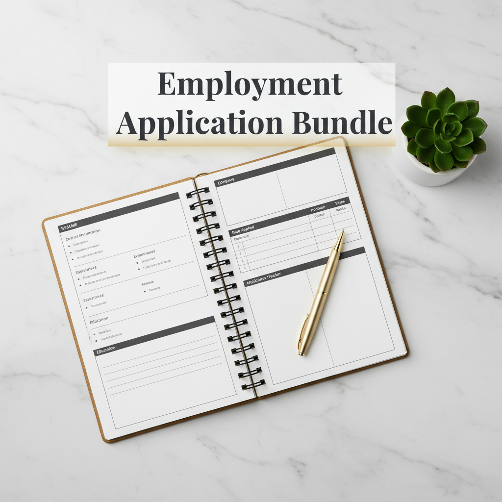 Employment Application Bundle