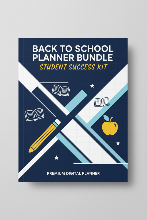 Back to School Planner Bundle Cover