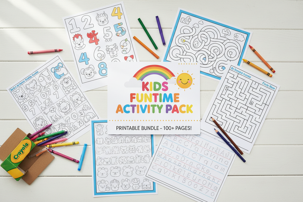 Kids Activities Printable Bundle