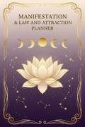 Manifestation & Law of Attraction Planner Cover