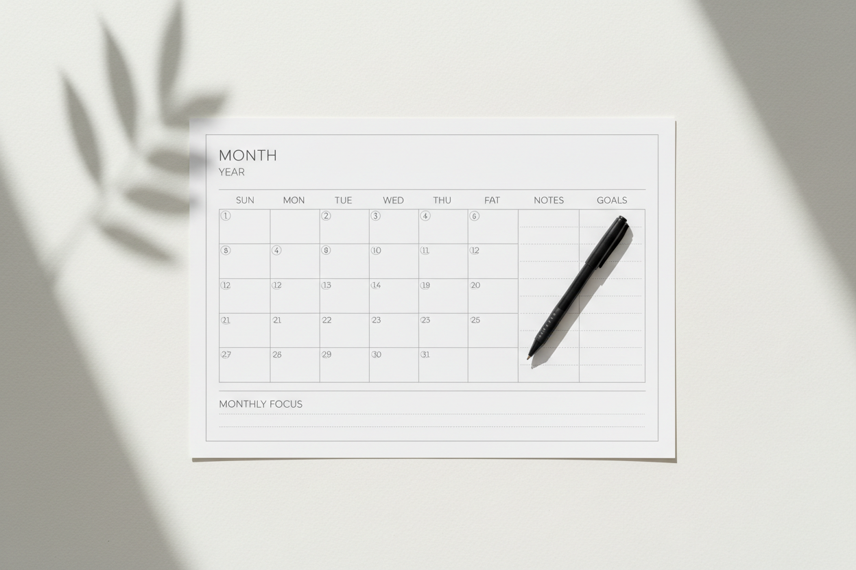 Monthly Planner