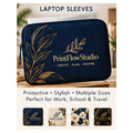 PrintFlowStudio laptop sleeve product showcase
