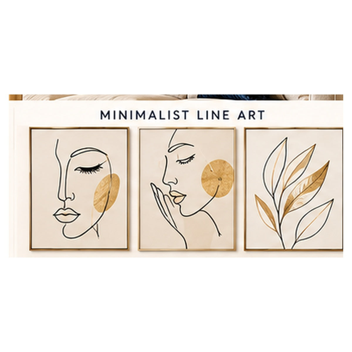 PrintFlowStudio minimalist line art showcase
