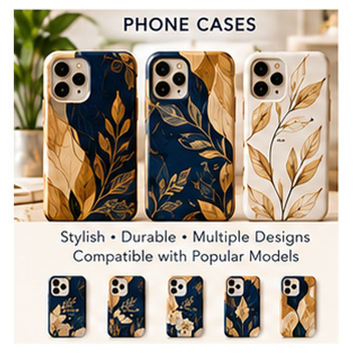 PrintFlowStudio phone case product showcase