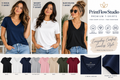 PrintFlowStudio premium T-shirt styles and color options