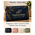 PrintFlowStudio travel pouch product showcase