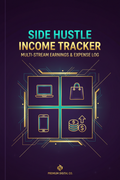 Side Hustle Income Tracker Cover