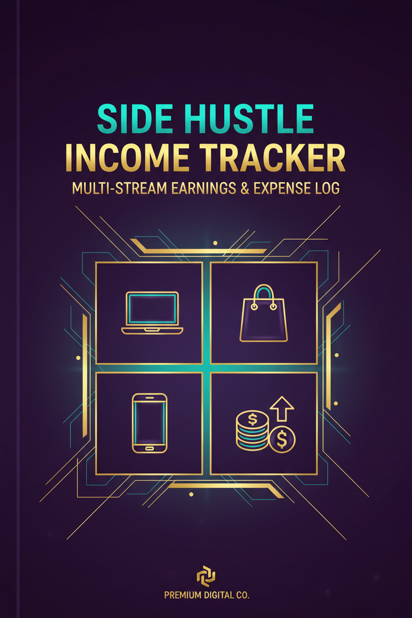 Side Hustle Income Tracker Cover