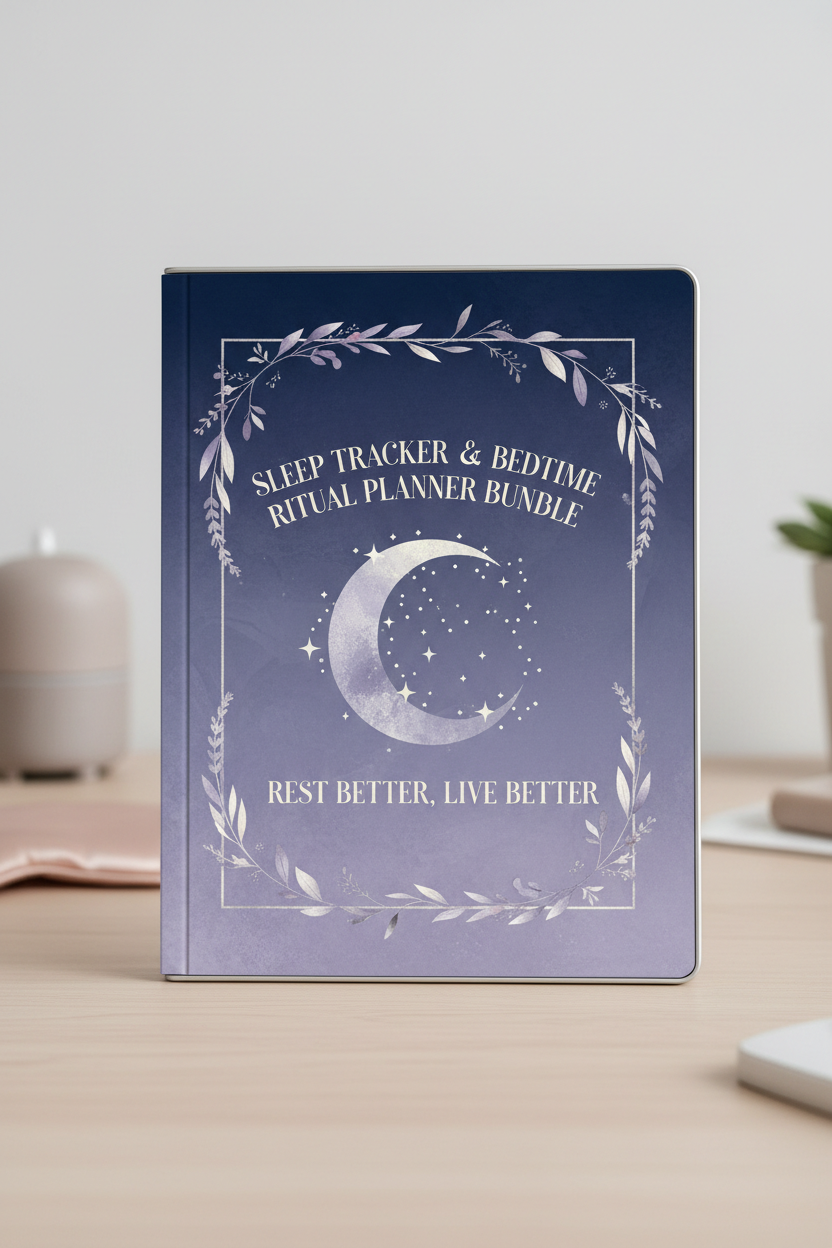 Sleep Tracker Planner Cover