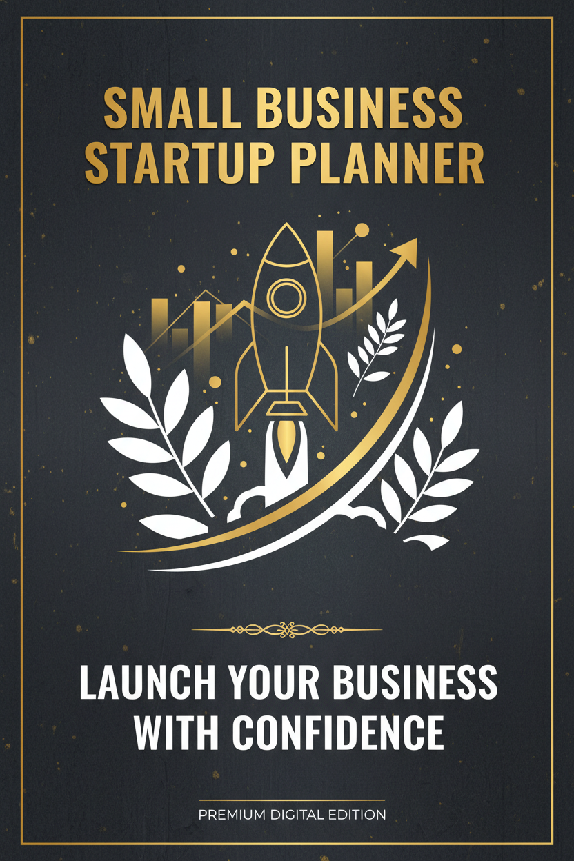 Small Business Startup Planner Cover