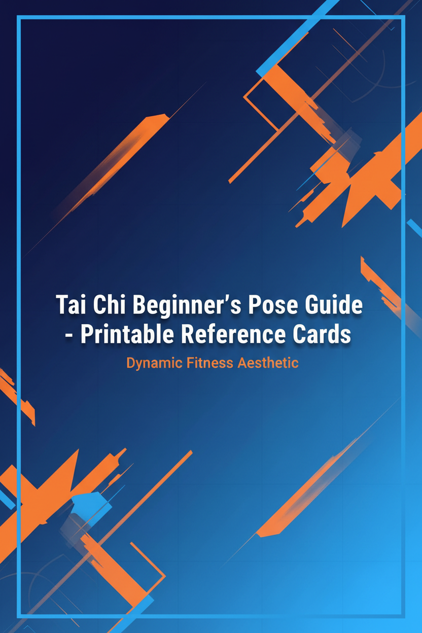 Tai Chi Beginner's Pose Guide
