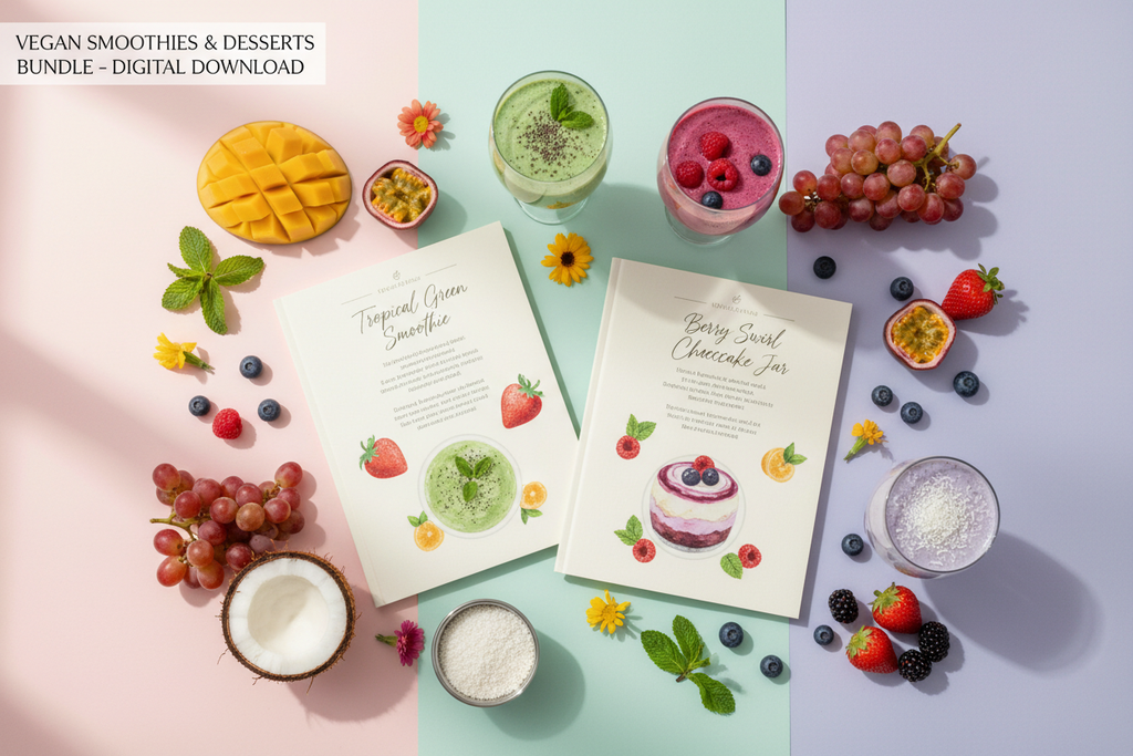 Vegan Smoothies and Desserts Bundle