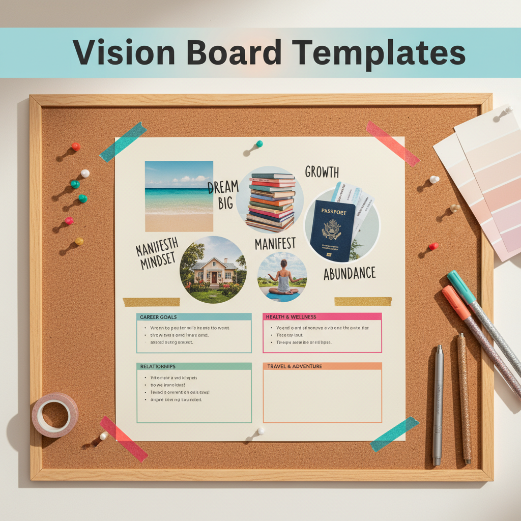Vision Board Templates